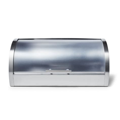 stainless steel bread box sur la table|Sur La Table Stainless Steel Bread Box, Silver.